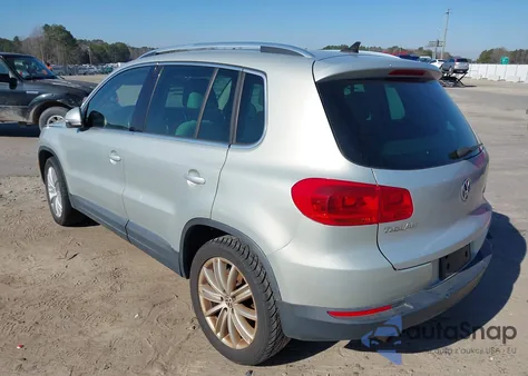 2012 Volkswagen Tiguan Se из США, поврежденный, VIN WVGAV7AXXCW530094